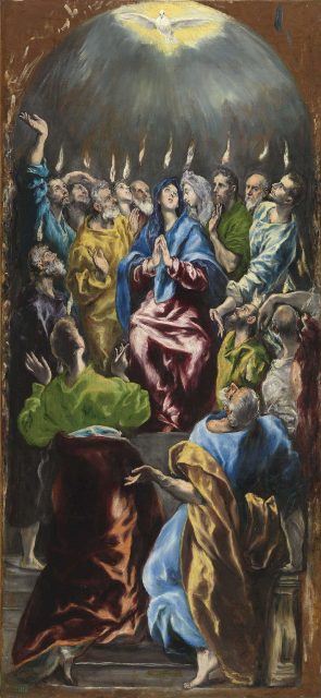 © Photographic Archive. Museo Nacional del Prado. Madrid-Pentecostés van El Greco uit 1600